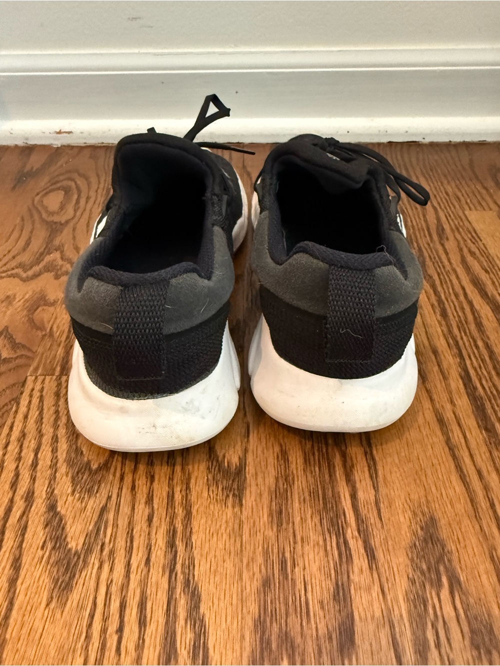 Nike Free Run 5.0 Womens Black Low Top Lace Up Outdoor Road Running Sneaker 7.5 - Picture 4 of 7